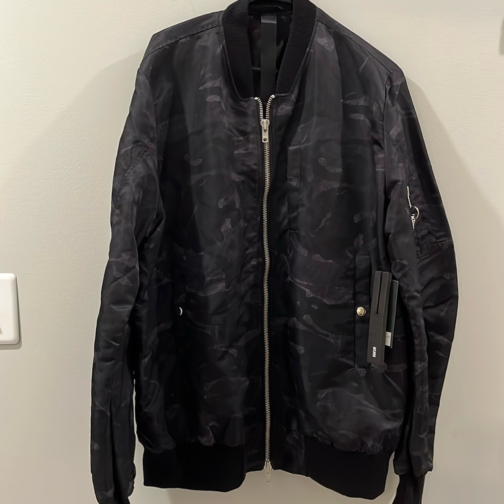 Concepts D’Odeur Tech Camo Bomber Jacket Mens XL NWT